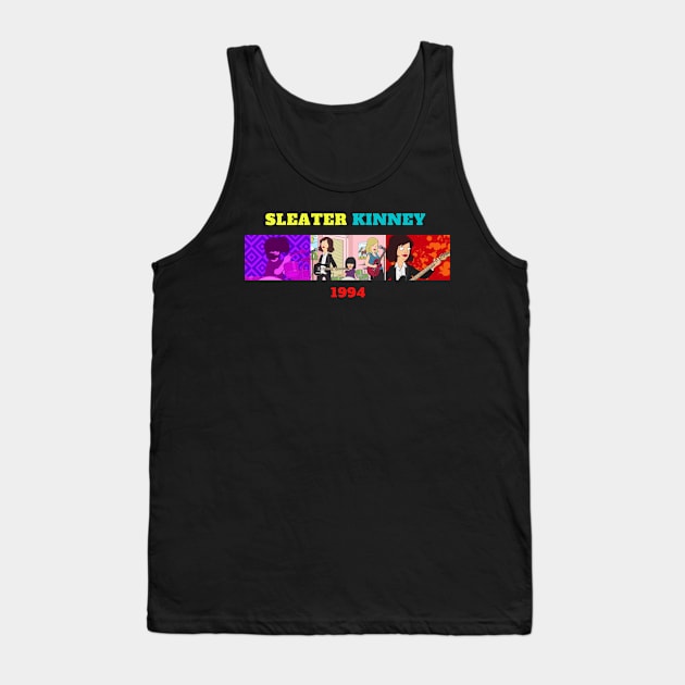 Sleater Kinney Tank Top by 29 hour design